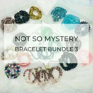 Not So Mystery Bracelet Bundle 3 (3 Piece Randomly Selected Beaded Bracelets)